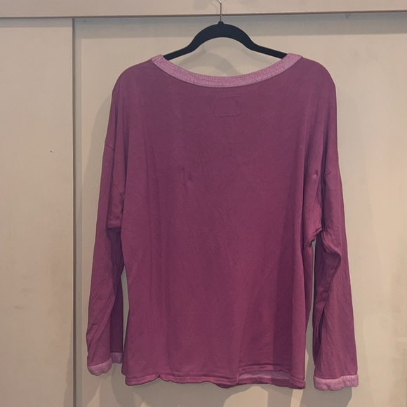 Pajamagram mauve pajama top only size medium / preowned - Picture 5 of 5